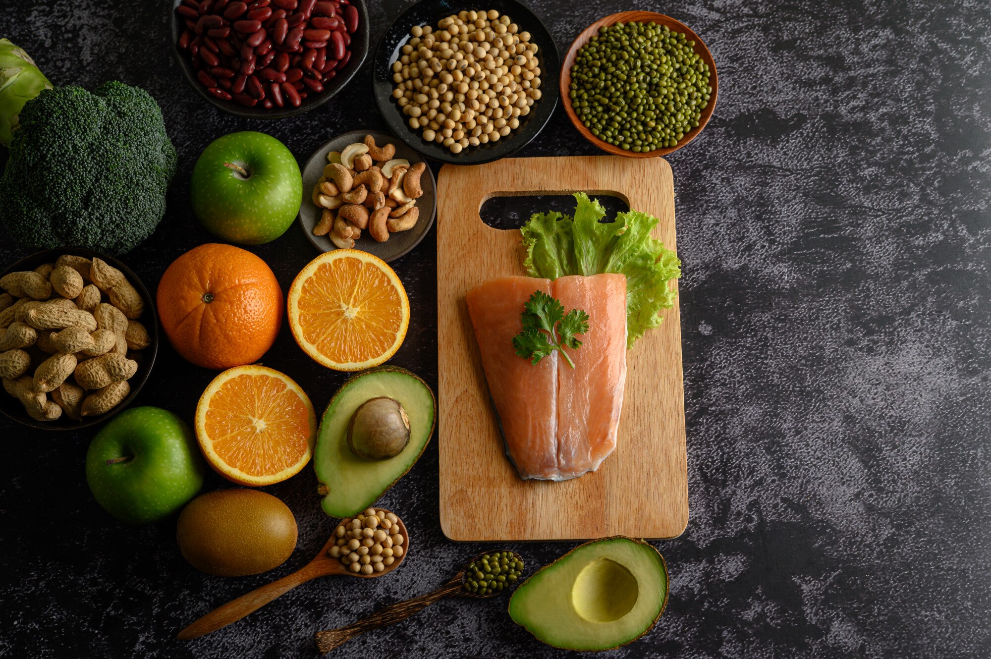 Healthy whole foods
